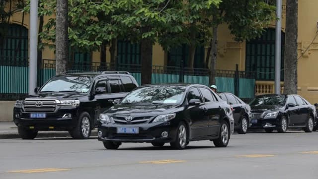 Xe ô tô phục vụ công tác chung có giá tối đa 950 triệu đồng