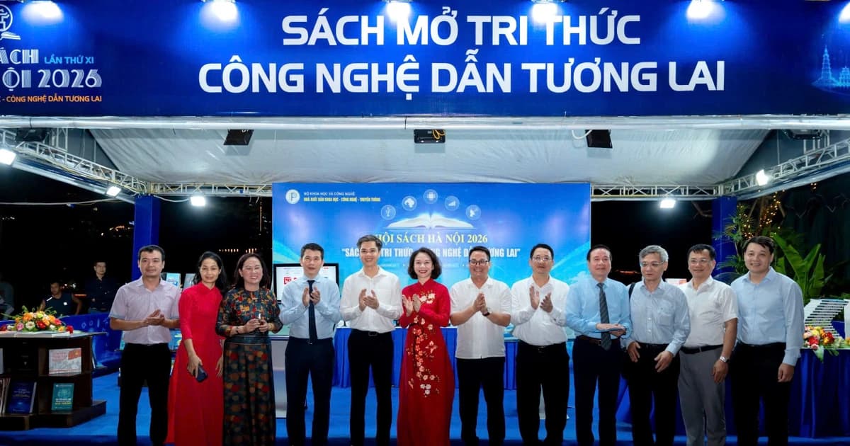 Khai mạc Hội Sách Hà Nội lần thứ XI tại không gian phố đi bộ Hoàn Kiếm
