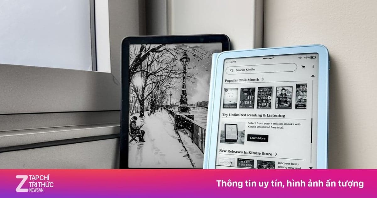 Amazon ra mắt Kindle mới
