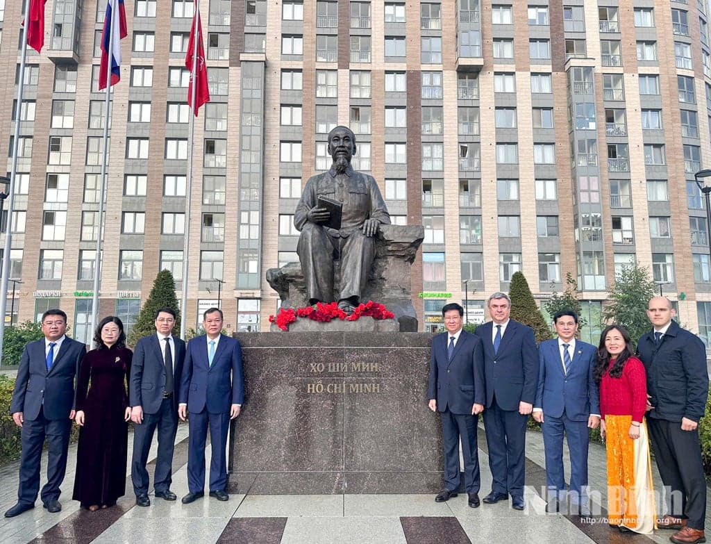 Ninh Binh strengthens connections and expands cooperation with partners in the Russian Federation.
