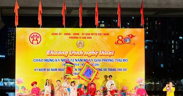 Phường Ô Chợ Dừa tổ chức chương trình nghệ thuật “Giai điệu tự hào - Âm vang bài ca Hà Nội”