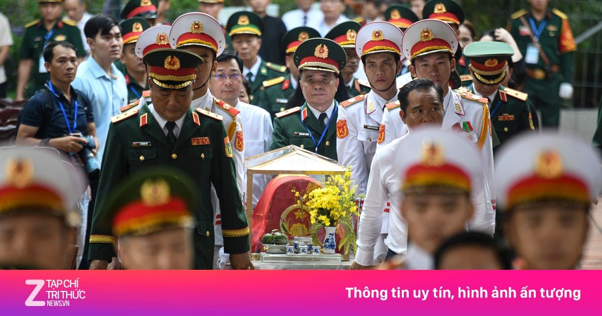 Chi tiết kế hoạch truy điệu, an táng hài cốt liệt sĩ ở CV Lê Thị Riêng