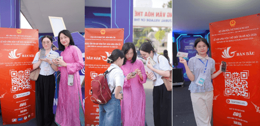 “Bản Sắc” bùng nổ tại Lễ hội Văn hóa Thế giới tại Hà Nội: Lan tỏa di sản số, hàng trăm phần quà hấp dẫn mỗi ngày