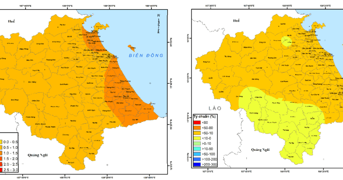 Da Nang will experience moderate to heavy rain from October 4th to 8th.