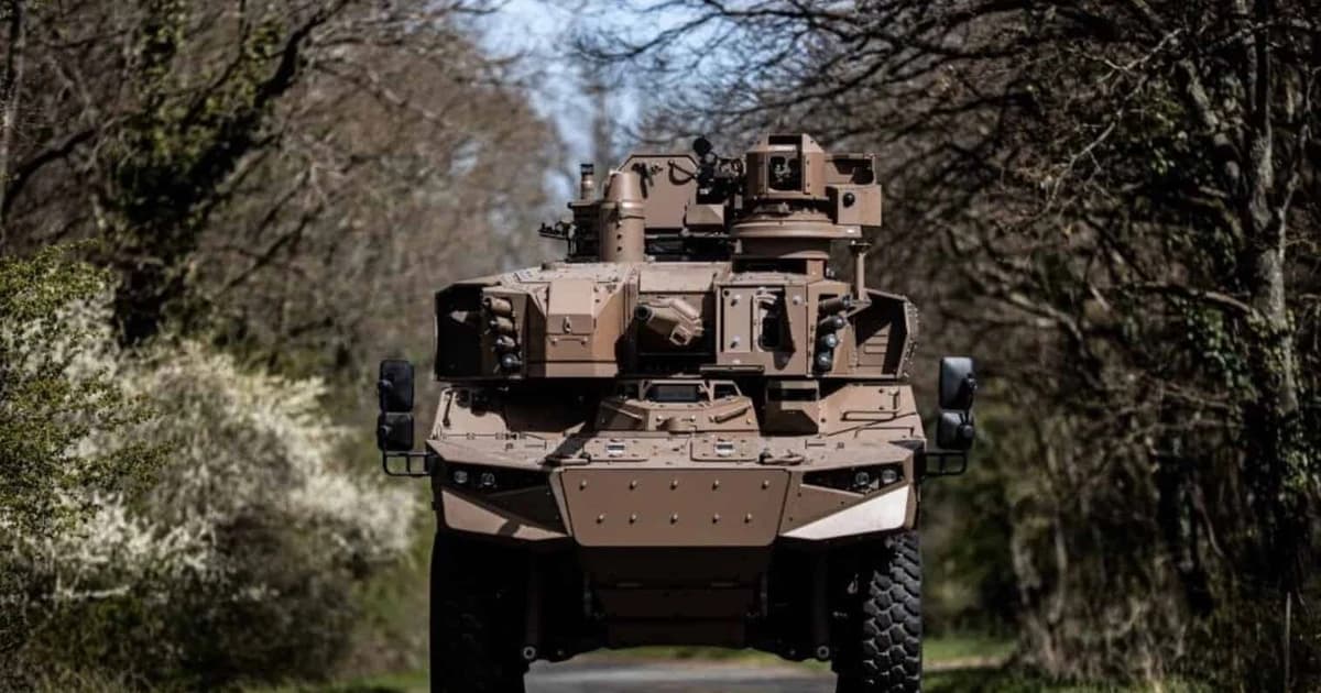 Xe trinh sát bọc thép Jaguar R3 tối tân sẽ thay thế xe tăng bánh lốp AMX-10RC
