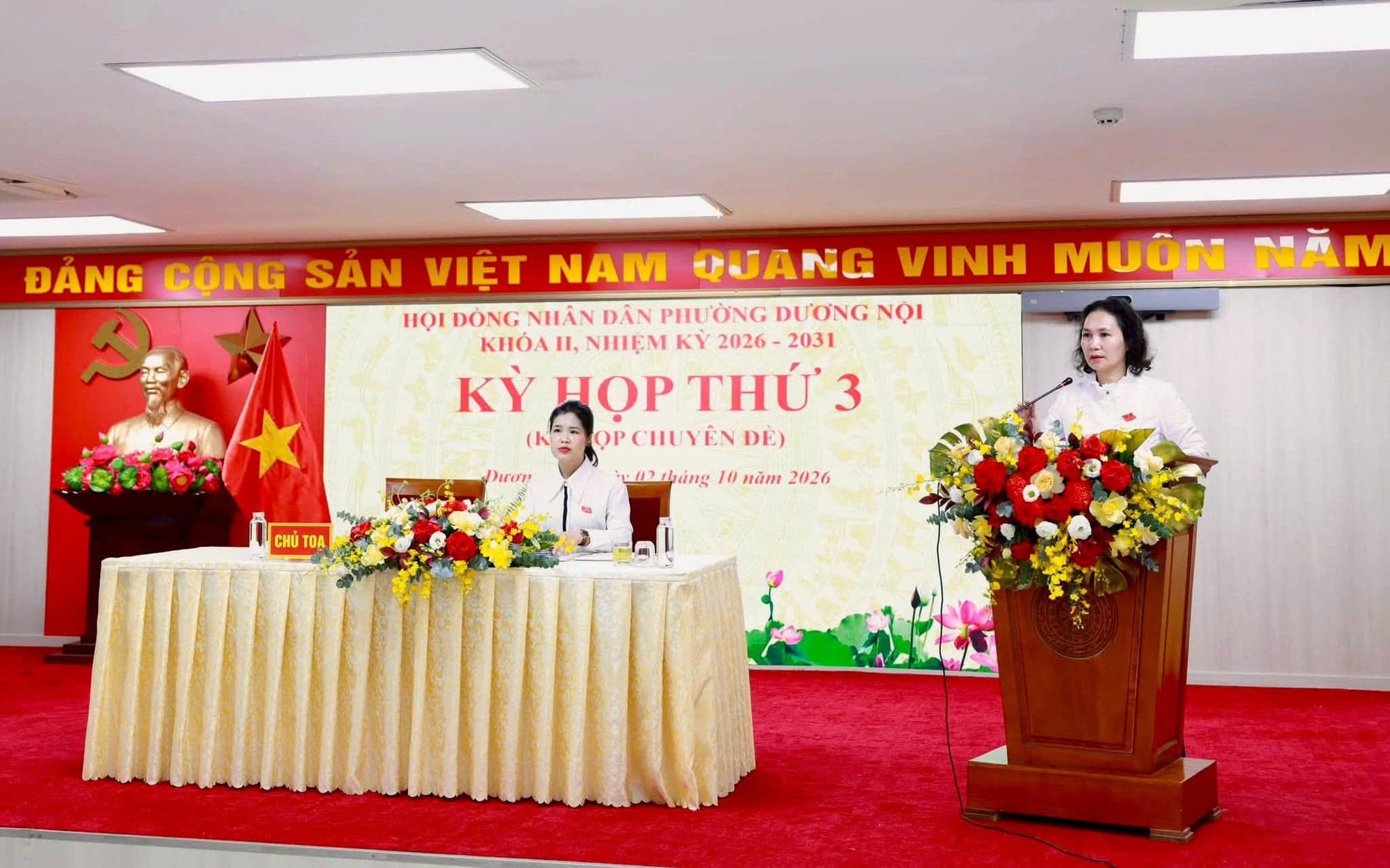 The People's Council of Duong Noi Ward has passed resolutions on several important issues.