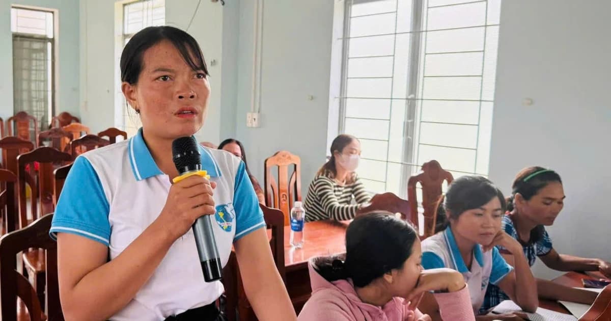 Lãnh đạo xã Ia Rsai đối thoại với 70 cán bộ, hội viên phụ nữ