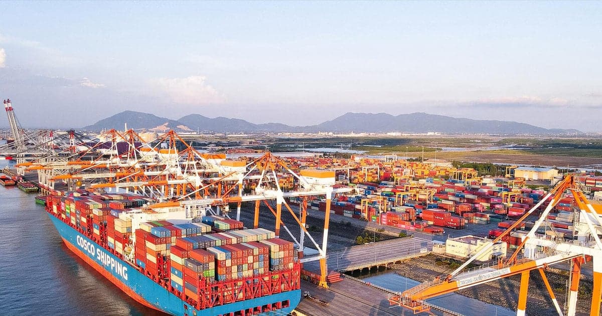 Optimizing logistics costs to boost exports.