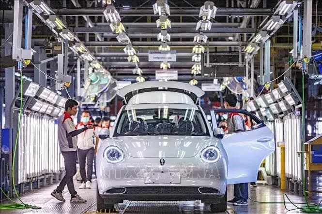 For the first time, gasoline-powered cars have fallen below 50% of global new car sales.