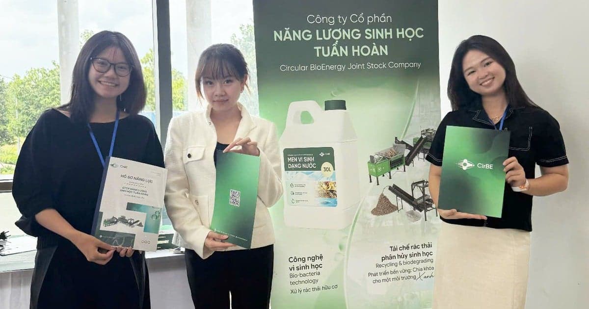 Youth Startup Award: CirBE transforms unsorted waste into resources.