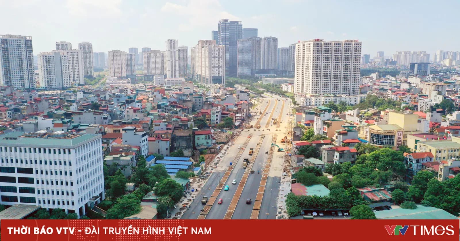 Vành đai 2,5 đoạn qua Cầu Giấy (Hà Nội) dự kiến thông xe kỹ thuật dịp 10/10