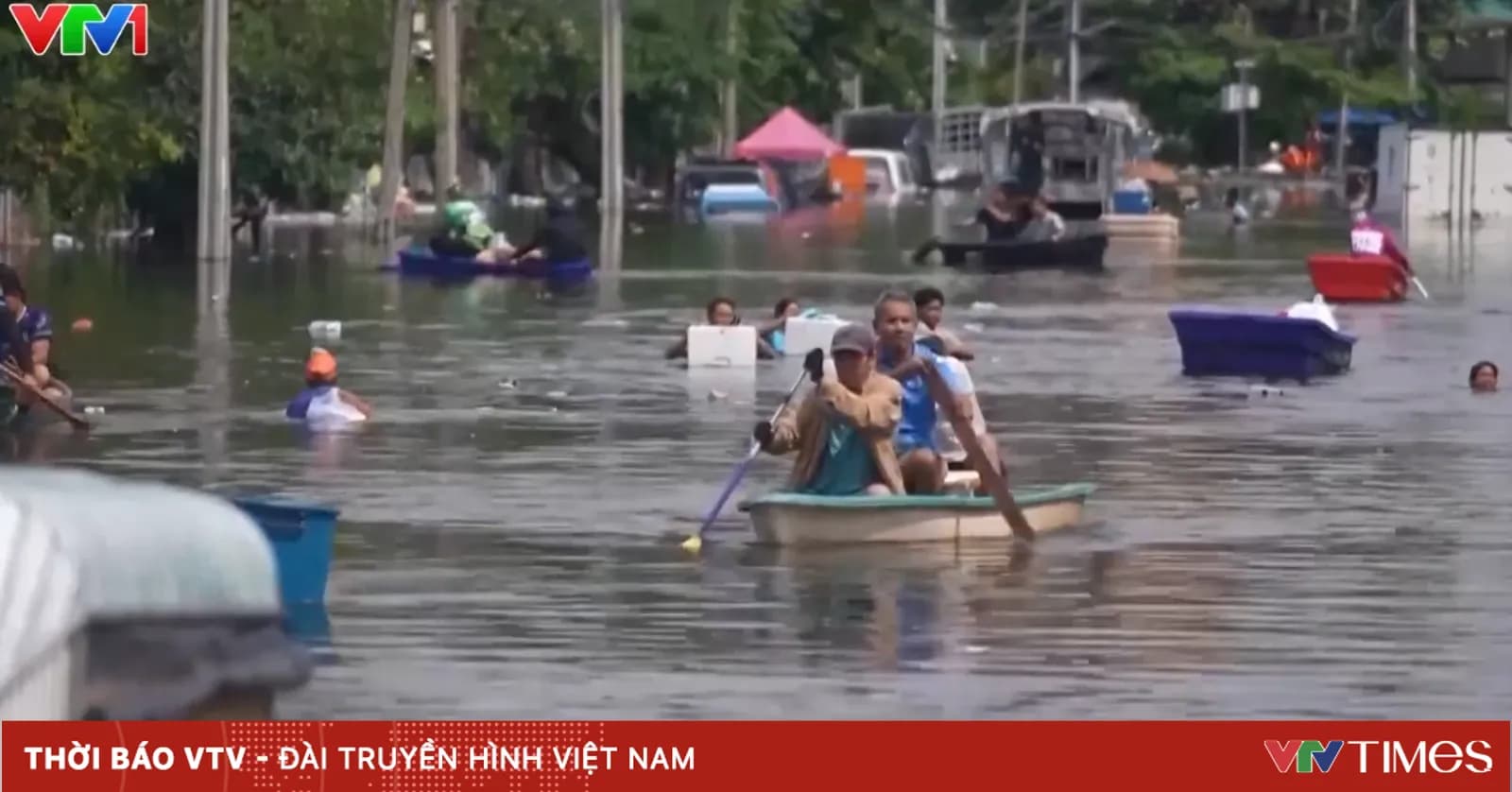 Thailand is urgently responding to the new wave of rain.