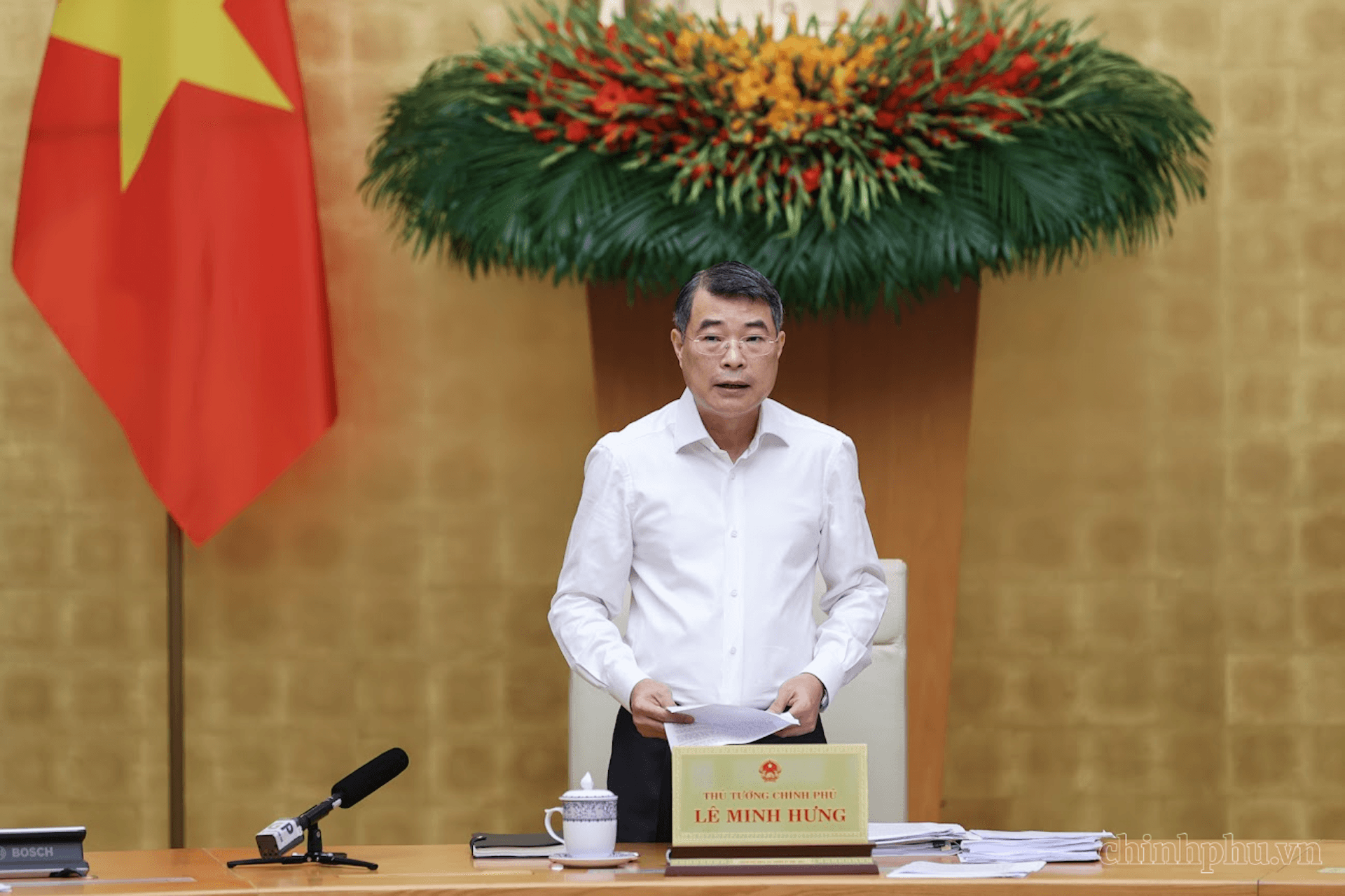 Thủ tướng Chính phủ chủ trì phiên họp Chính phủ thường kỳ tháng 9-2026 và hội nghị trực tuyến với địa phương