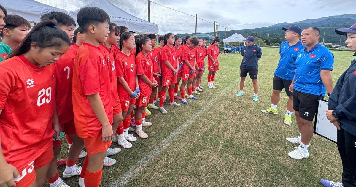 U17 nữ Việt Nam chốt danh sách dự vòng loại châu Á 2027