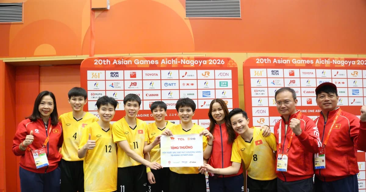 Đoạt Huy chương Vàng ASIAD, vận động viên Công an nhận thưởng nóng