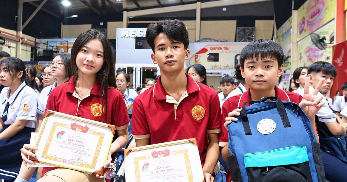 Touching thank-you message from a Khmer student to the "For the Youth of Highland and Island Regions" Fund.