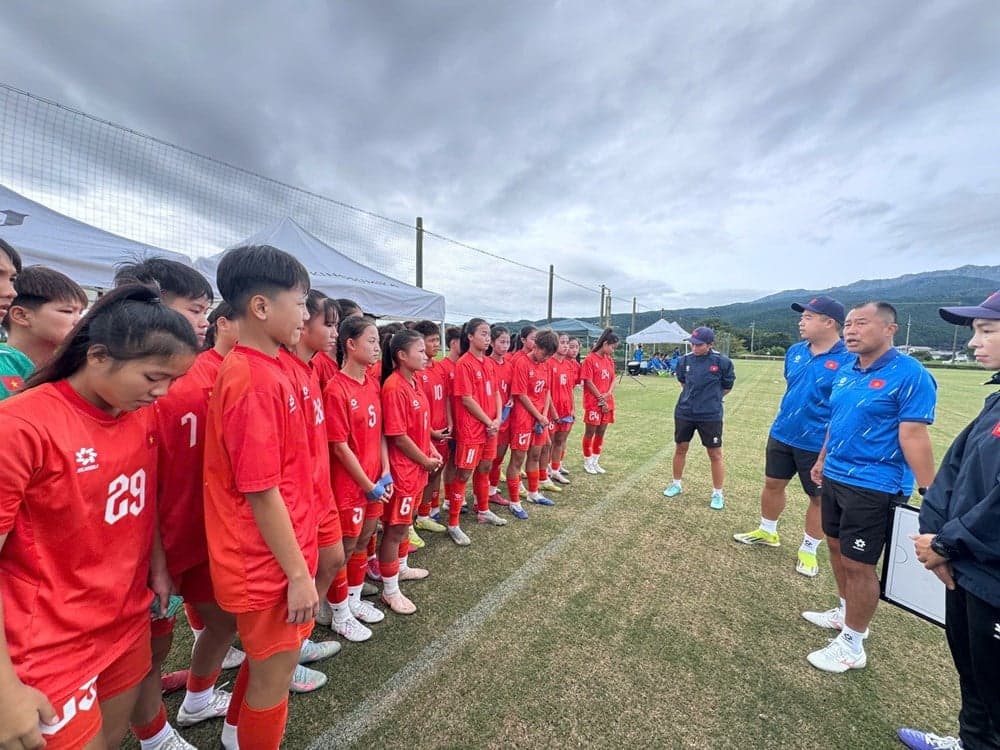 Vietnam U17 women's team finalizes 23-player squad for 2027 Asian qualifiers.