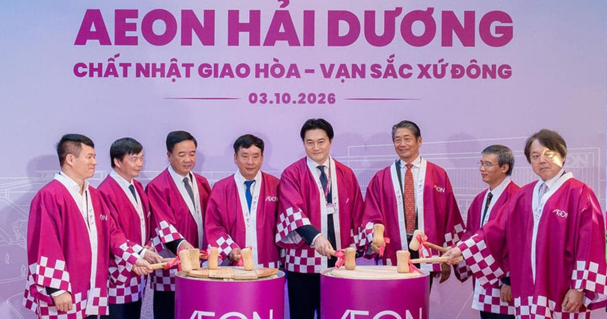 AEON Hai Duong Shopping Center Opens