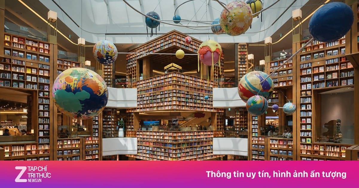 Bên trong thư viện 2.800 m2, có 70.000 cuốn sách ở Hàn Quốc