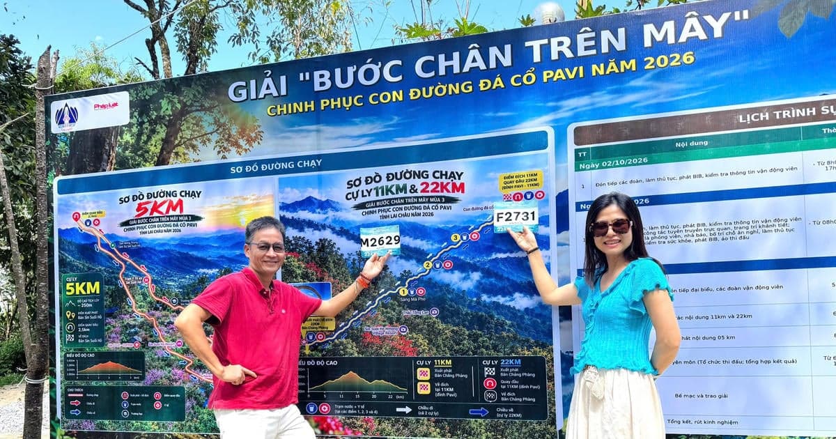 Hàng trăm vận động viên sẵn sàng chinh phục đỉnh Pa Vi