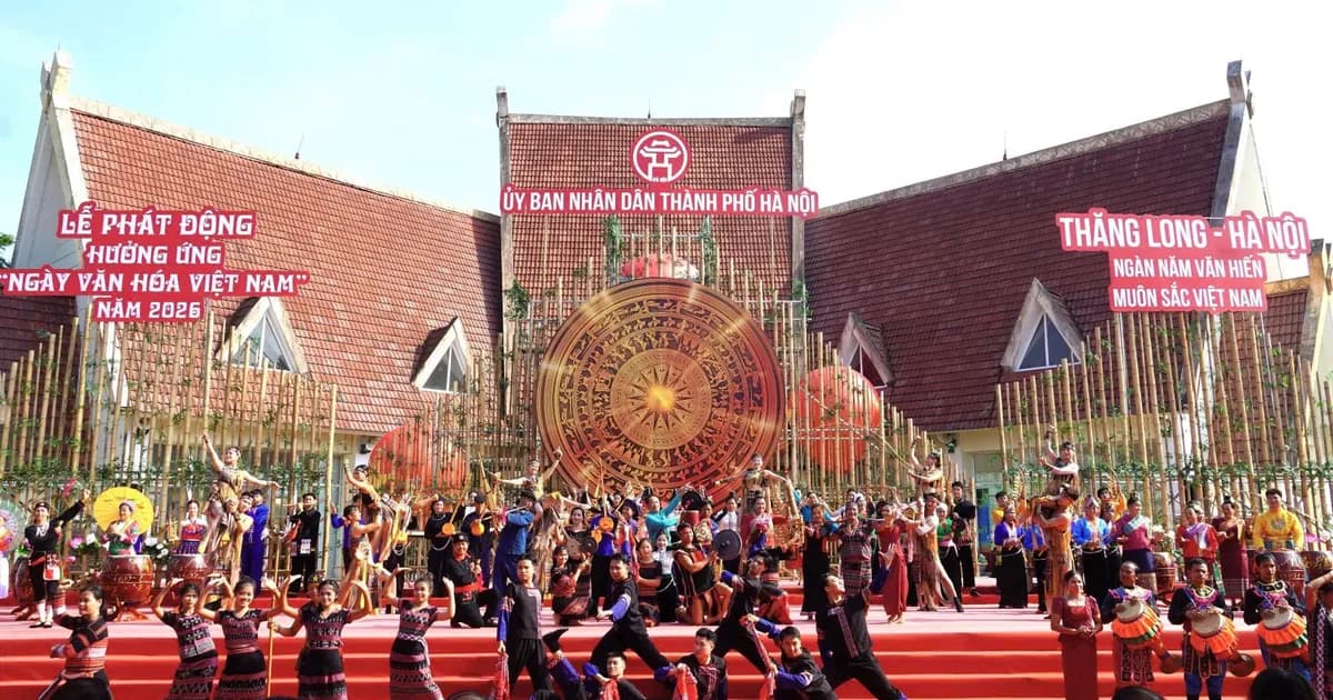 Hà Nội phát động hưởng ứng Ngày Văn hóa Việt Nam