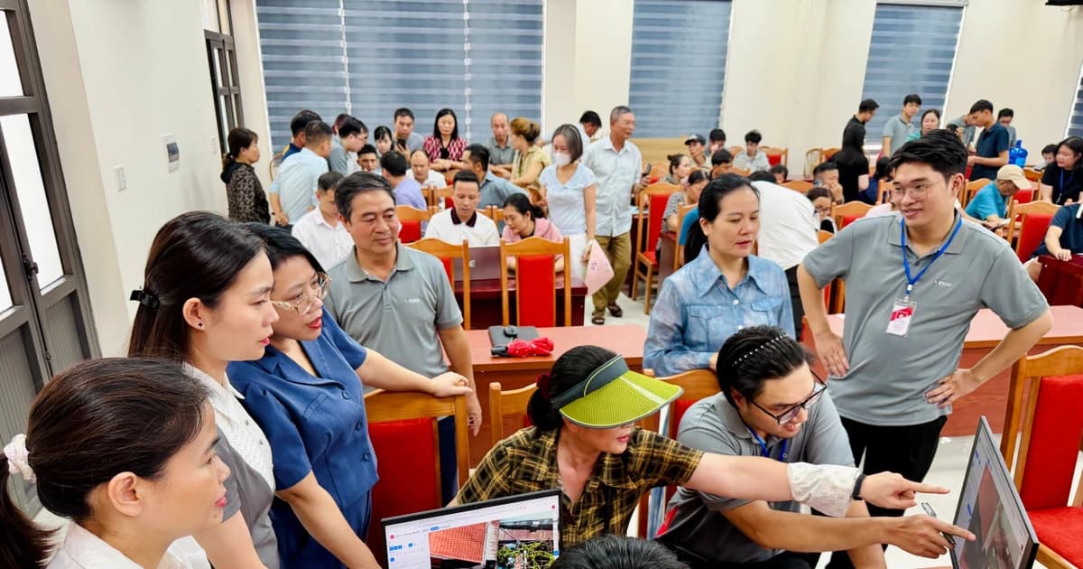 Đẩy nhanh tiến độ hoàn thiện cơ sở dữ liệu đất đai