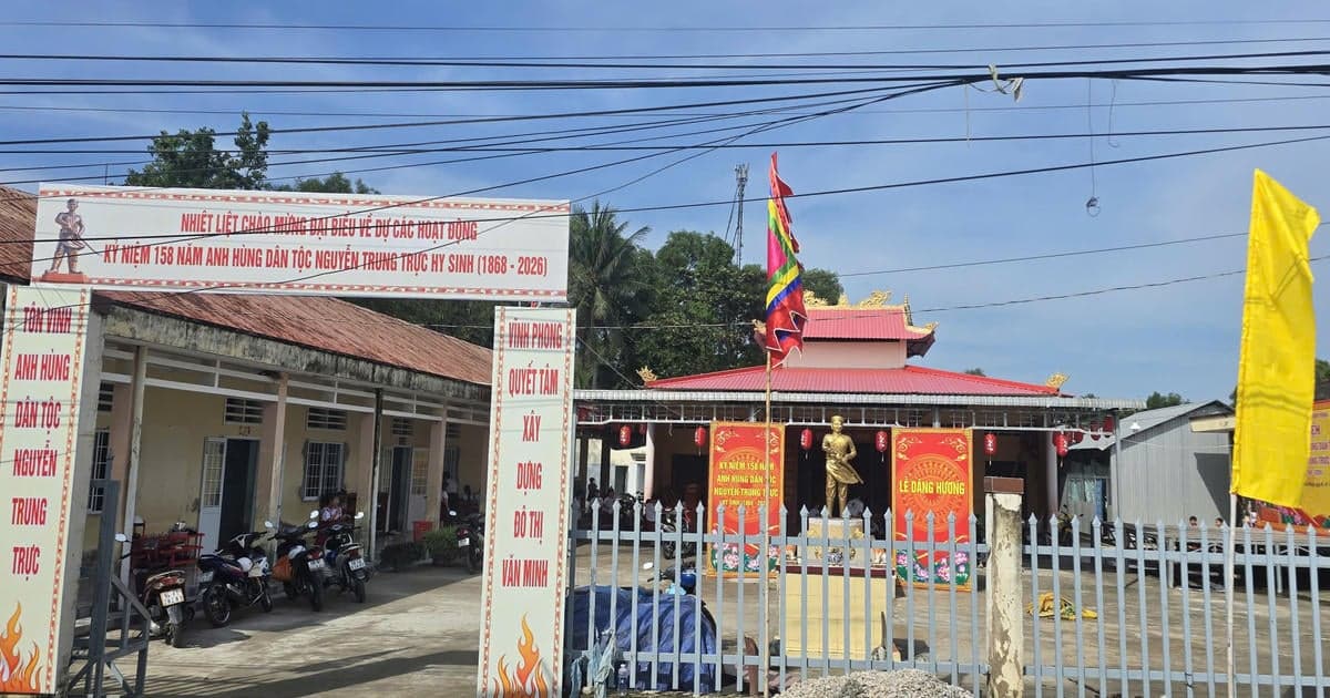 Vĩnh Phong chuẩn bị các hoạt động kỷ niệm 158 năm Anh hùng dân tộc Nguyễn Trung Trực hy sinh
