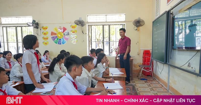 Vũng Áng is accelerating its development; schools need more teachers and classrooms.