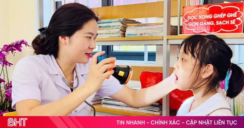 Ha Tinh aims for 100% of public schools to have dedicated medical staff.