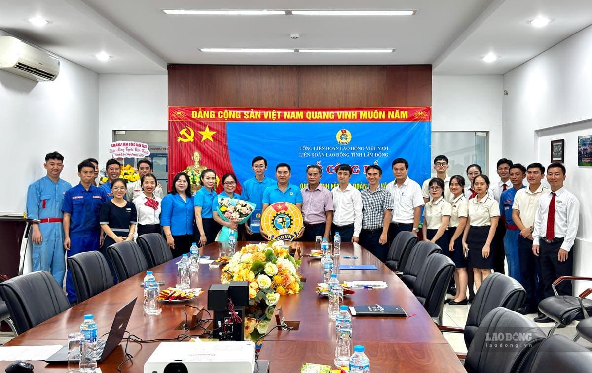 Công đoàn cơ sở mới ở Lâm Đồng thành lập, phong trào lao động giỏi lan tỏa
