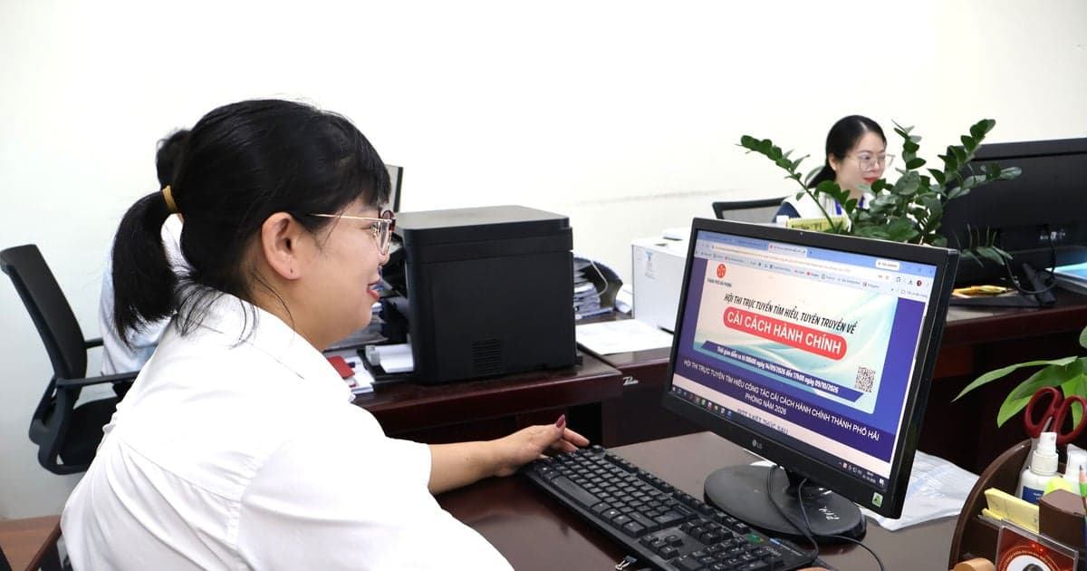 Hơn 36.000 lượt người thi tìm hiểu cải cách hành chính