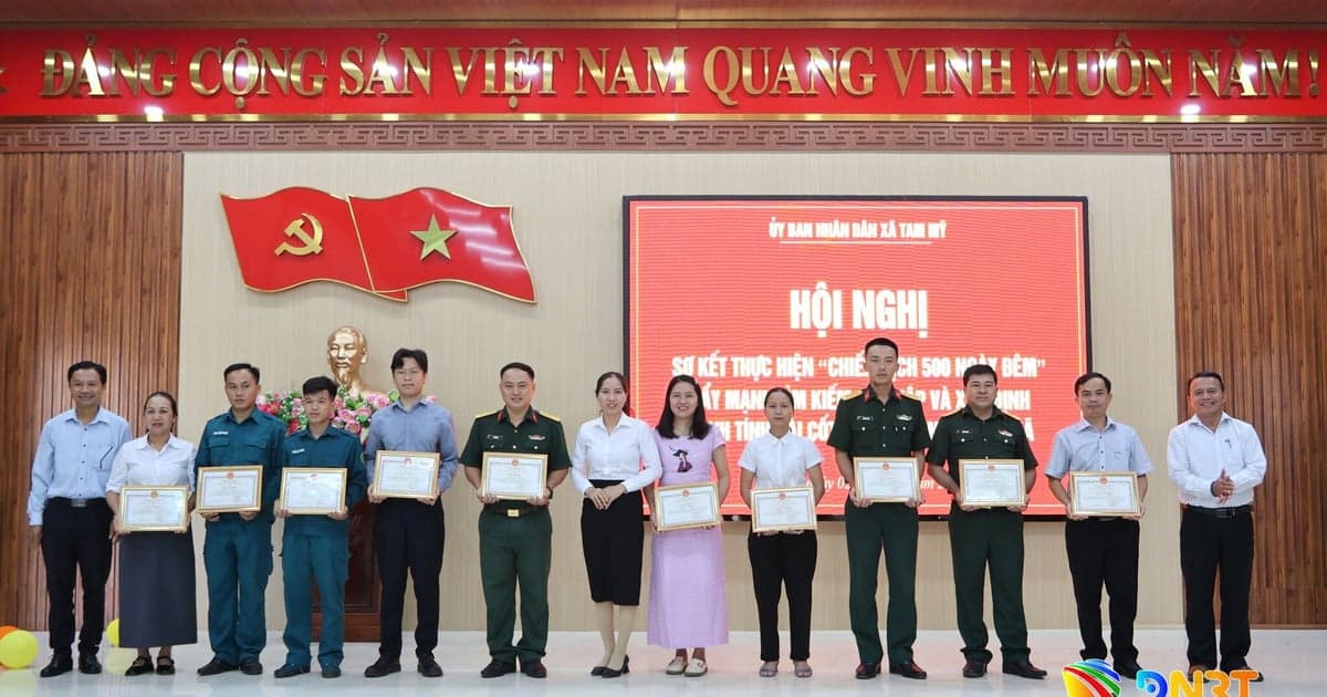 Tam Mỹ khen thưởng 3 tập thể, 7 cá nhân trong chiến dịch lấy mẫu ADN hài cốt liệt sĩ
