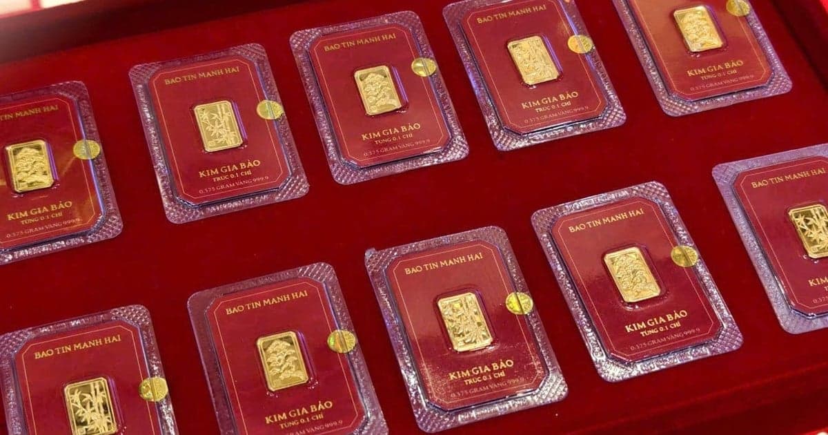 Giá vàng chiều 3/10/2026: Bảng giá vàng 9999 hôm nay, vàng nhẫn SJC, BTMC, BTMC, DOJI