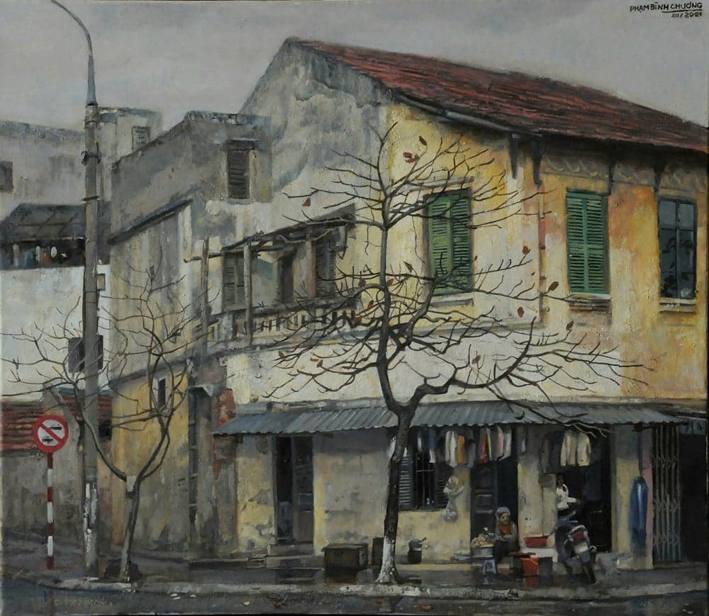Hà Nội trong tranh Phạm Bình Chương - Lưu giữ những ký ức phố phường