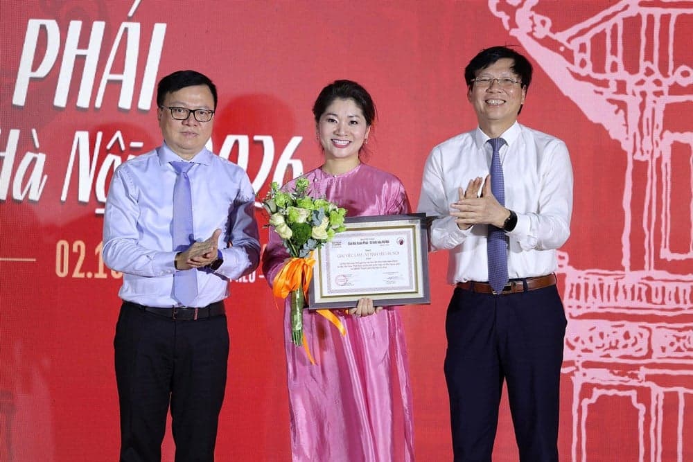 Lễ hội Văn hóa Thế giới tại Hà Nội được vinh danh ở hạng mục “Việc làm - Vì tình yêu Hà Nội“