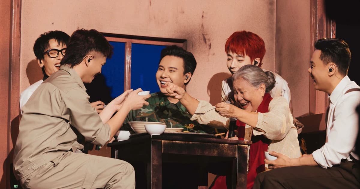 ATVNCG 2026: Liên minh Khải Hoàn trải lòng về gia đình trong tiết mục Cơm nhà