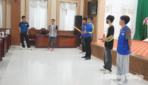 Tập huấn cho đội ngũ tình nguyện viên hỗ trợ Giải VPBank Đất Sen hồng Music Marathon năm 2026