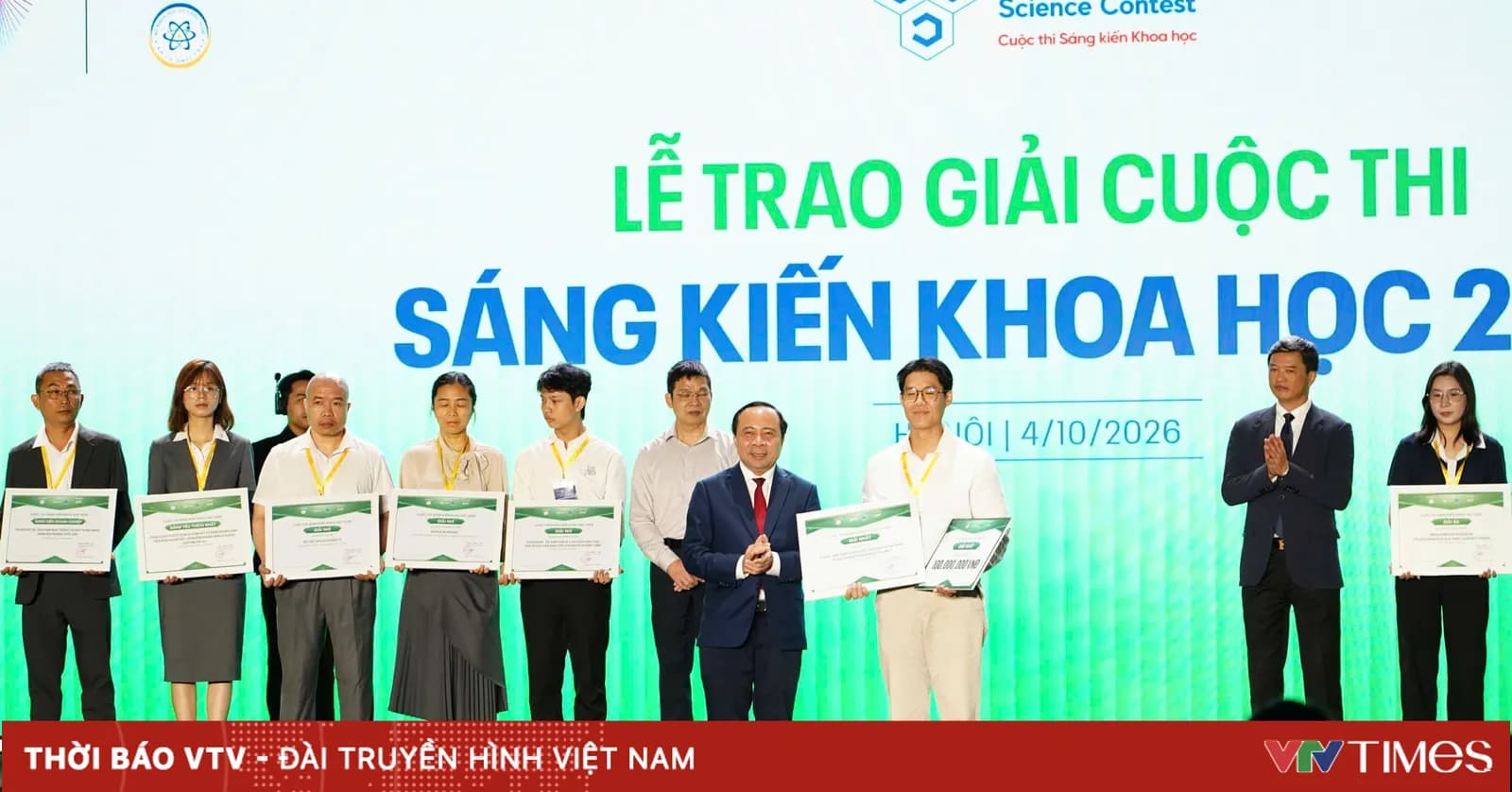15 sáng kiến được vinh danh tại cuộc thi Sáng kiến Khoa học 2026