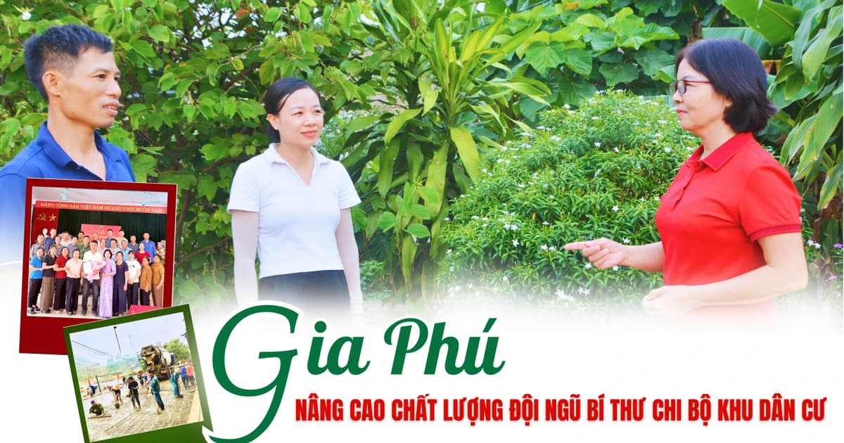 Xã Gia Phú: Nâng cao chất lượng đội ngũ bí thư chi bộ ở cơ sở