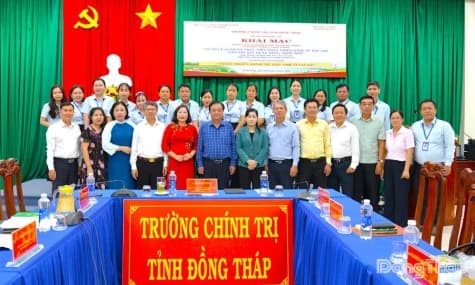 Trường Chính trị Đồng Tháp: Giảng thử nghiệm chuyên đề “Phát triển kinh tế tập thể ở cơ sở”