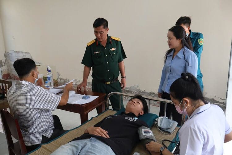 Long Điền sơ tuyển sức khỏe nghĩa vụ quân sự cho hơn 2.000 thanh niên