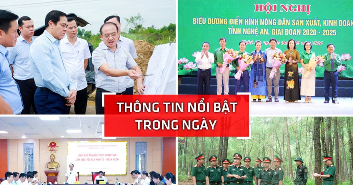 Nghe An: Highlights of October 6th