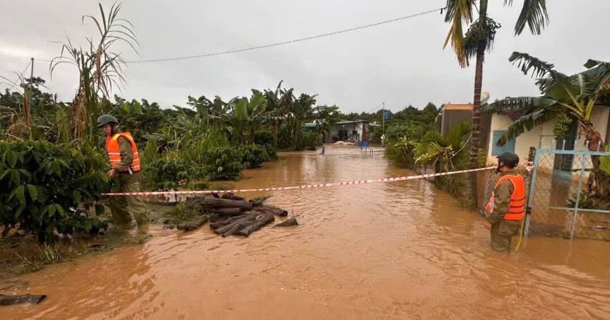 Mưa lũ liên tiếp 5 ngày ở Lâm Đồng gây thiệt hại khoảng 16 tỉ đồng