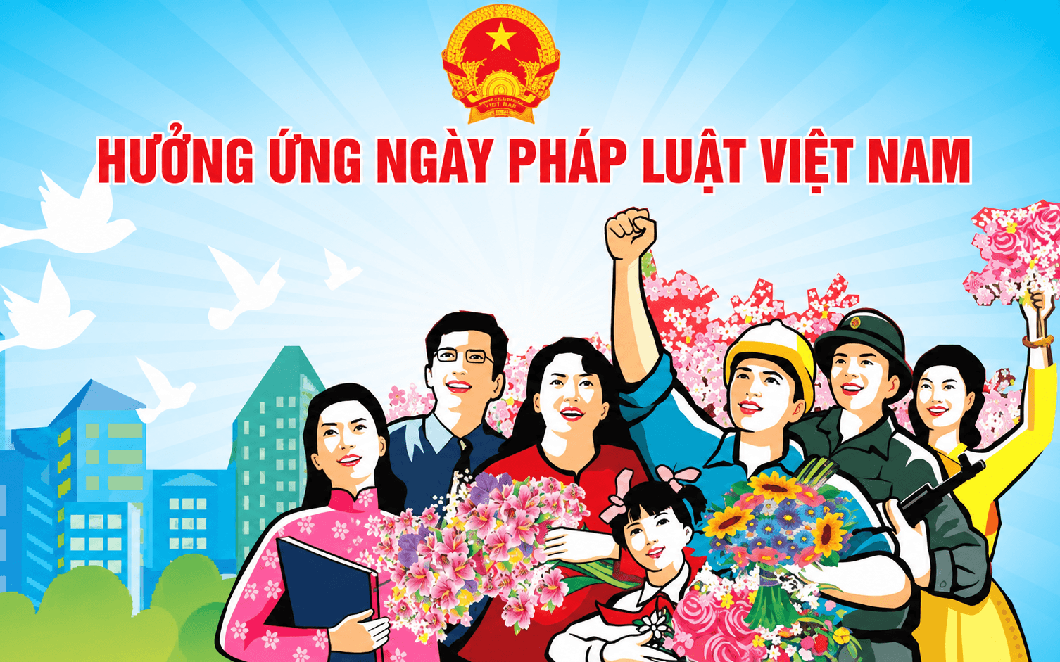 Hưởng ứng “Ngày Pháp luật nước Cộng hòa xã hội chủ nghĩa Việt Nam”