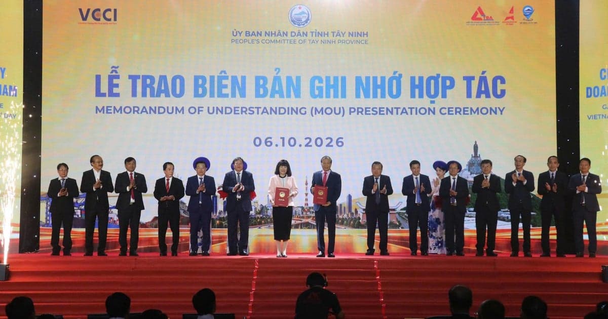 Tay Ninh accompanies and creates opportunities for businesses to develop.